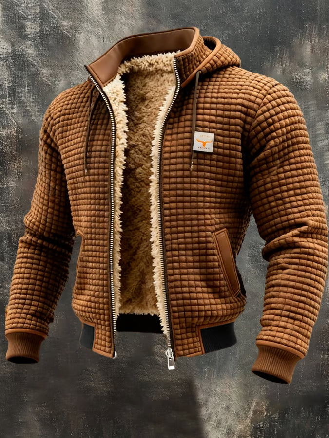 Patryk | Ciepła męska kurtka retro outdoor