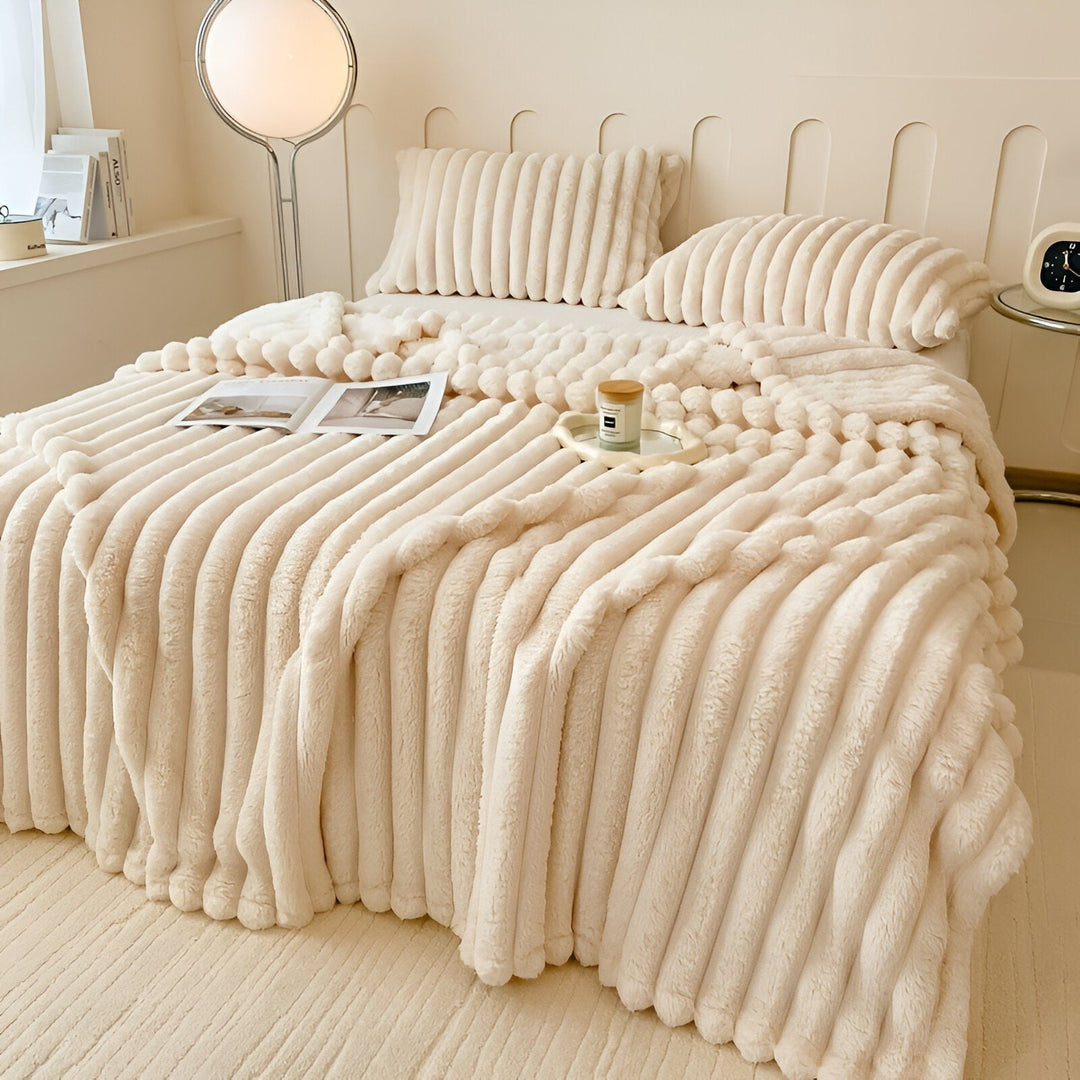 Wanda – Ciepły Koc Fleece z Flaneli