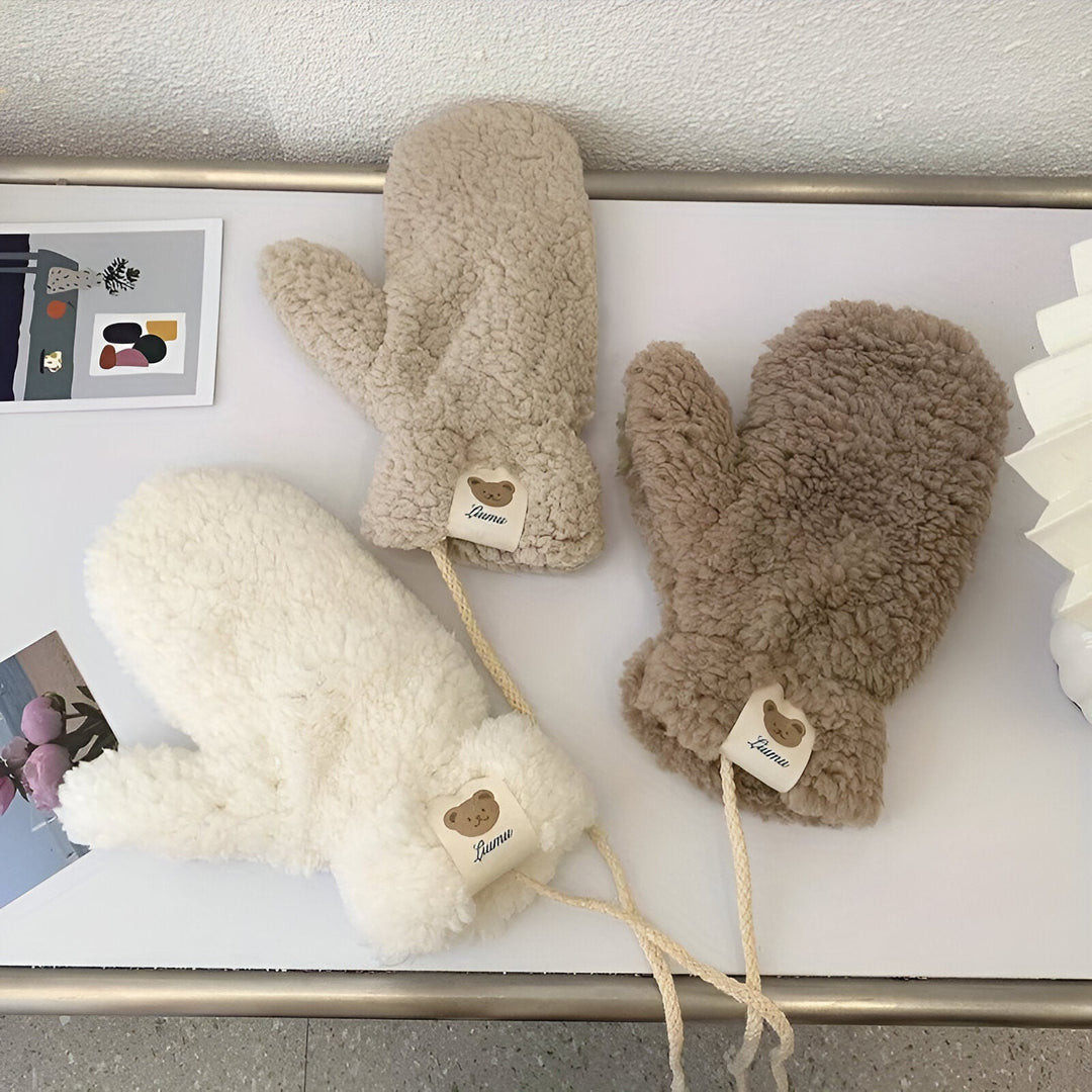 Klara – Pluszowe Rękawiczki Teddy