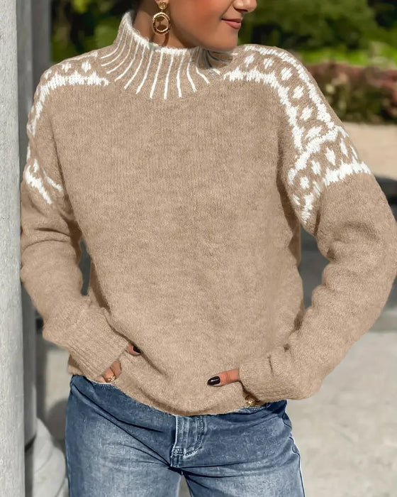 Elżbieta™ | Elegancki Sweter Przezroczysty