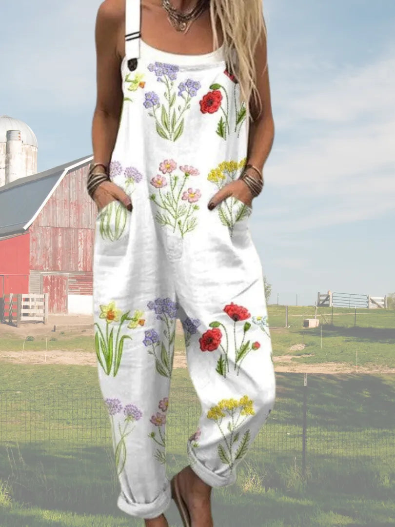 Violette™ | Kwiatowy Kombinezon Boho
