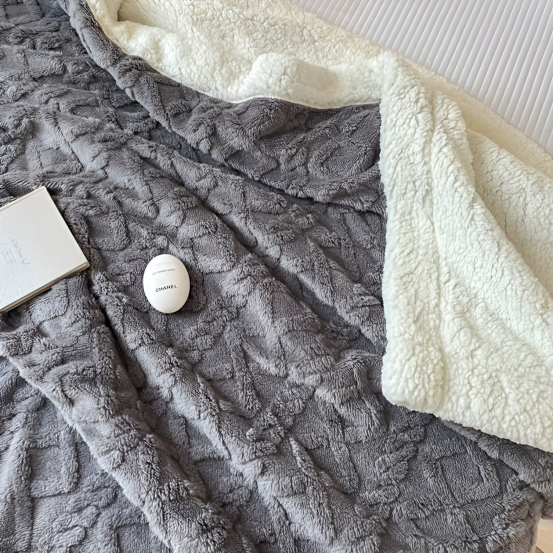 Sabina – Dwustronny Koc Fleece