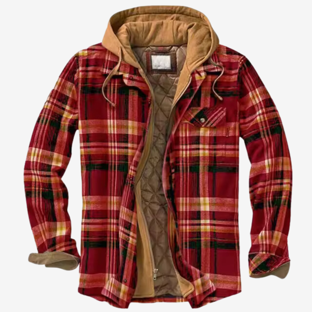 Wilk™ | Elegancka Flanelowa Kurtka