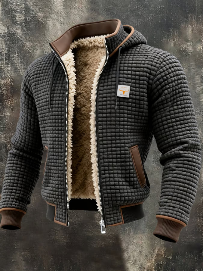 Patryk | Ciepła męska kurtka retro outdoor
