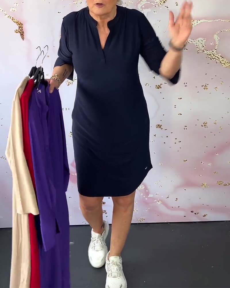 Hanne™ | Elegancka sukienka z dekoltem w serek