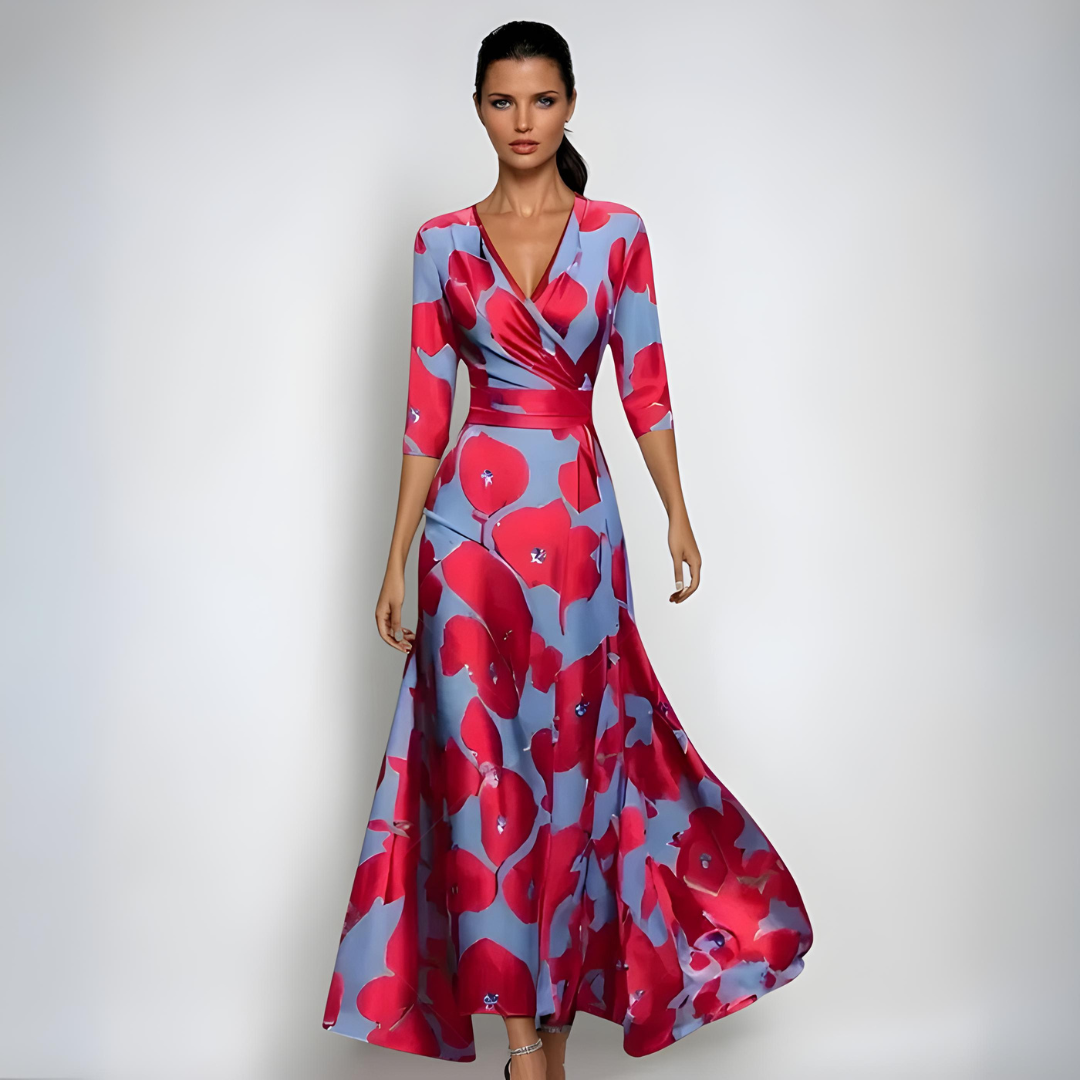 Eliza™ | Elegancka Sukienka Kwiatowa Poczuj się Pewnie