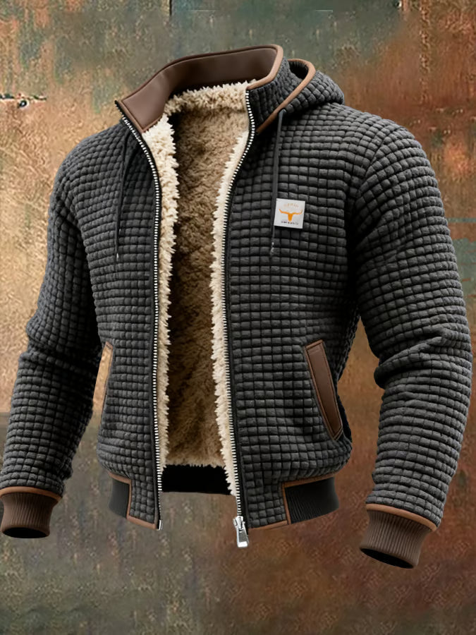 Patryk | Ciepła męska kurtka retro outdoor