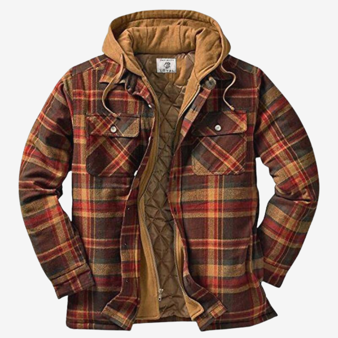 Wilk™ | Elegancka Flanelowa Kurtka