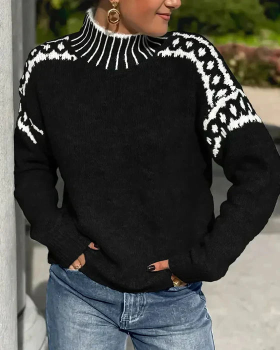 Elżbieta™ | Elegancki Sweter Przezroczysty