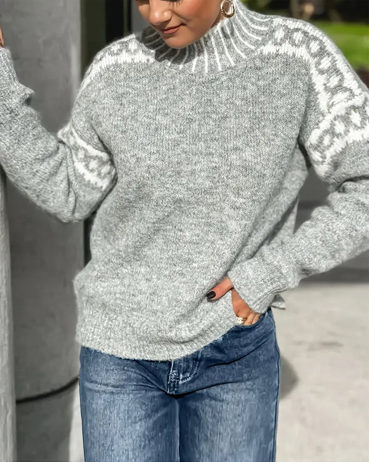 Elżbieta™ | Elegancki Sweter Przezroczysty