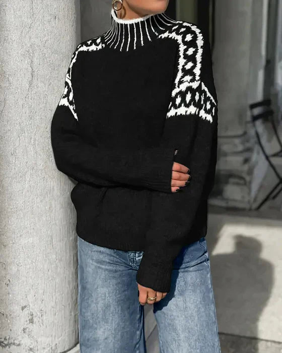 Elżbieta™ | Elegancki Sweter Przezroczysty
