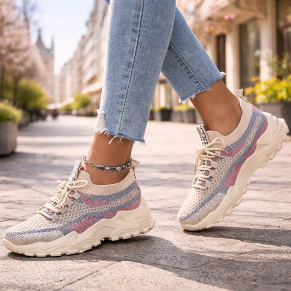 AIRSYNQ™ - PRZEWIEWNE DAMSKIE SNEAKERSY NA CAŁY DZIEŃ KOMFORTU