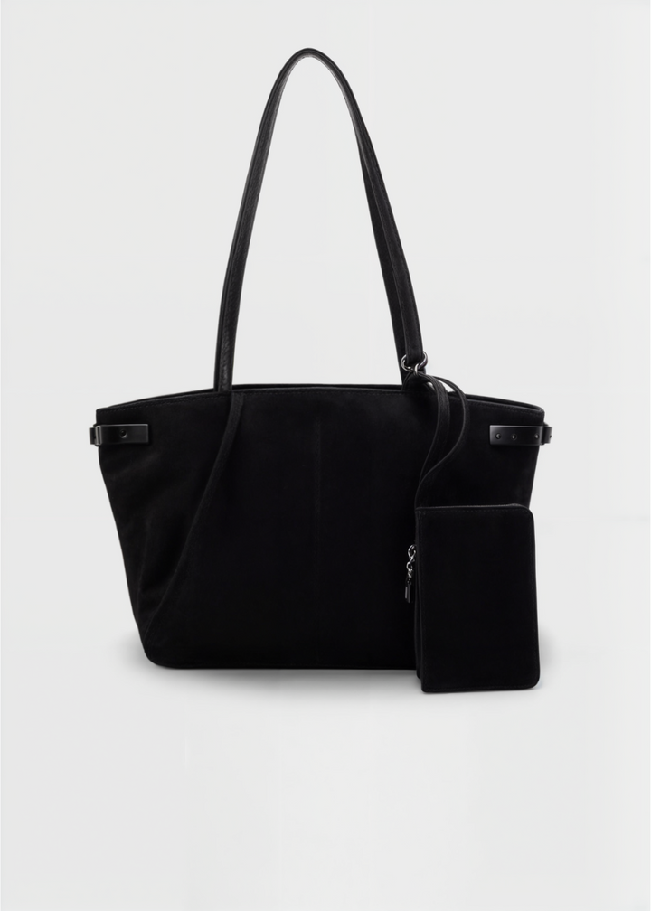 Suede BB Arden Handbag