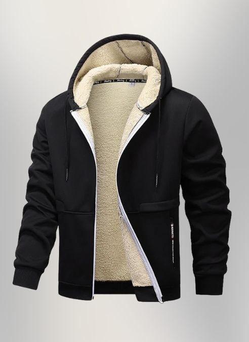 Kazimierz | Gruby męski hoodie fleece