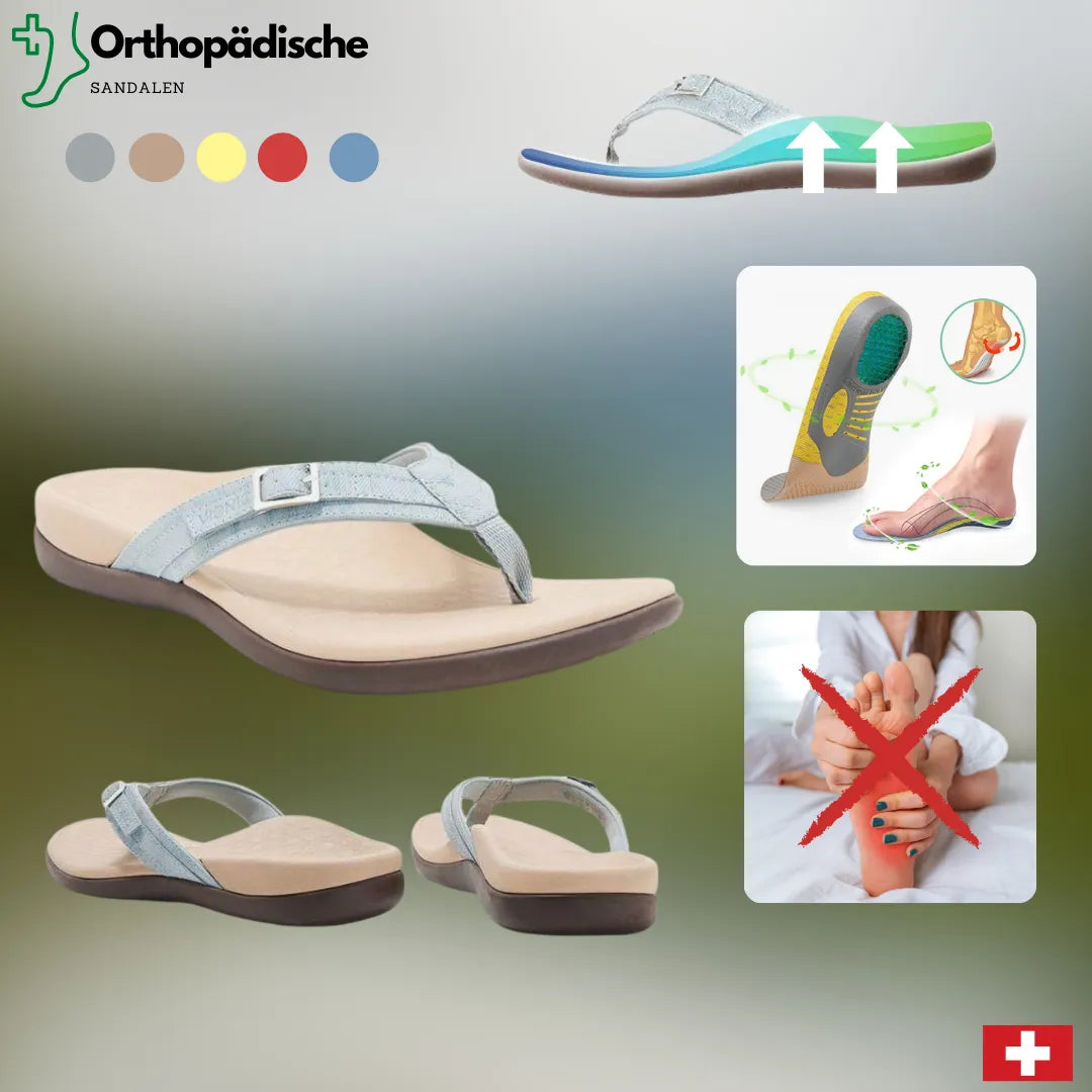 Sandały ortopedyczne™ - Najlepszy komfort do użytku wewnętrznego i zewnętrznego!