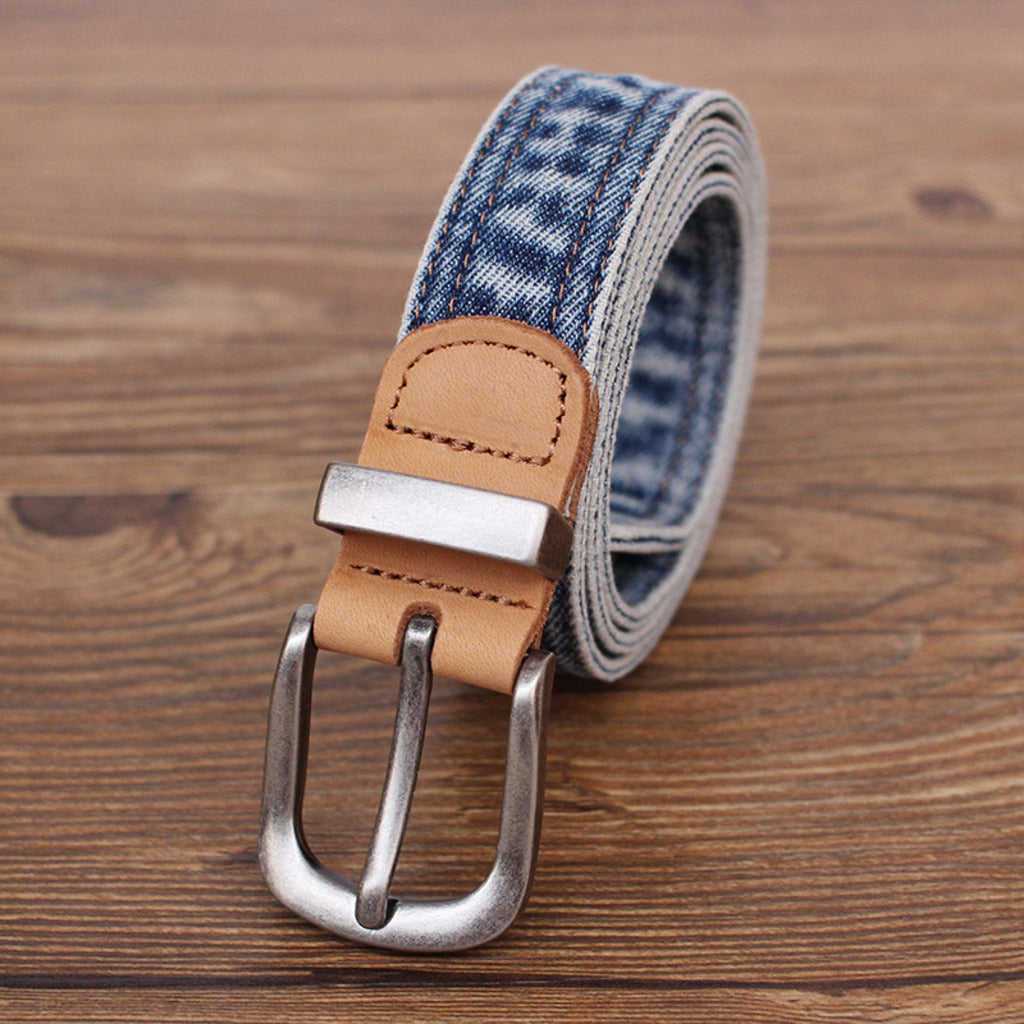 Pasek z denimu selvedge