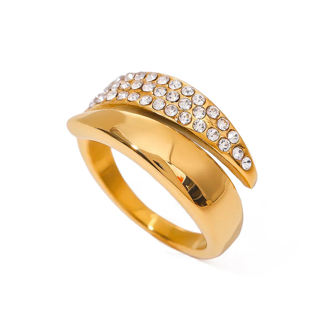 Leyna™ | Elegancki pierścionek „Haven” nowoczesny design