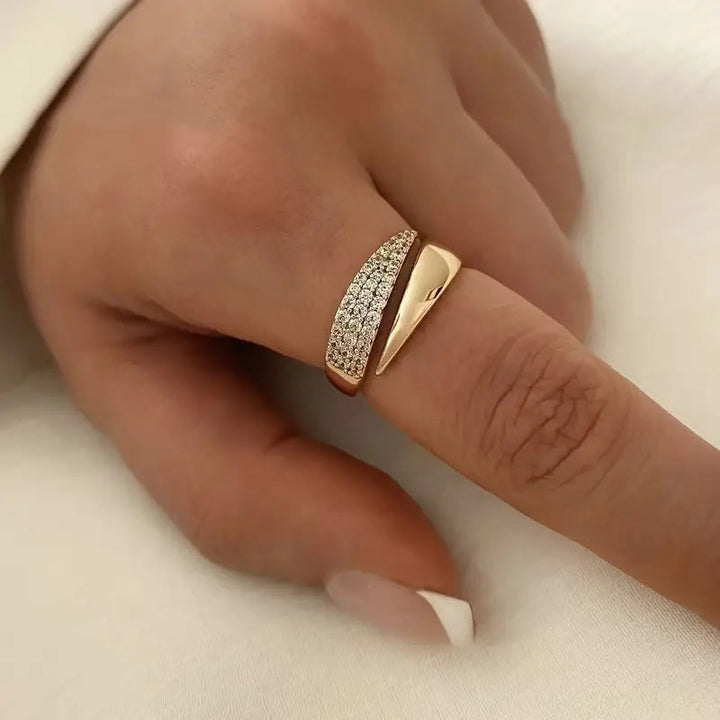 Leyna™ | Elegancki pierścionek „Haven” nowoczesny design