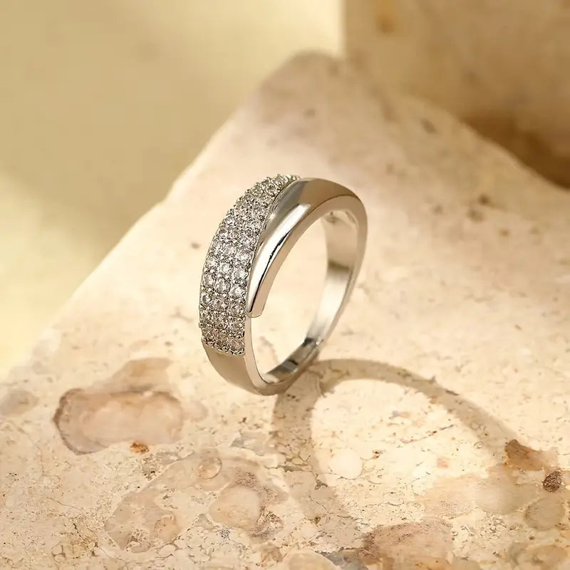 Leyna™ | Elegancki pierścionek „Haven” nowoczesny design