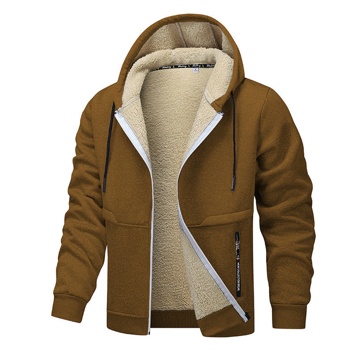 Kazimierz | Gruby męski hoodie fleece