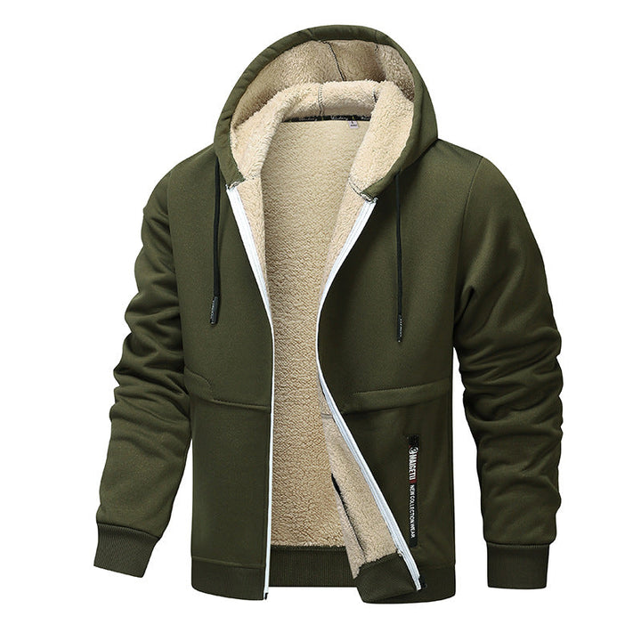 Kazimierz | Gruby męski hoodie fleece
