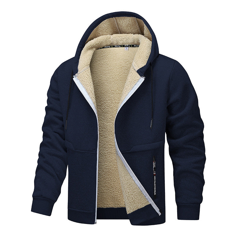 Kazimierz | Gruby męski hoodie fleece