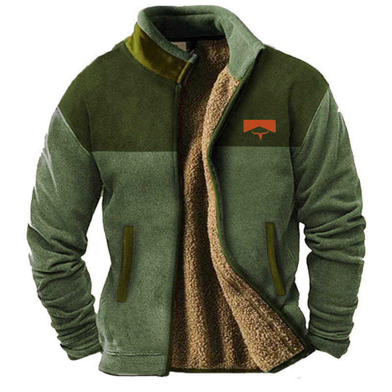 Mathéo - Męska kurtka polarowa w stylu casual