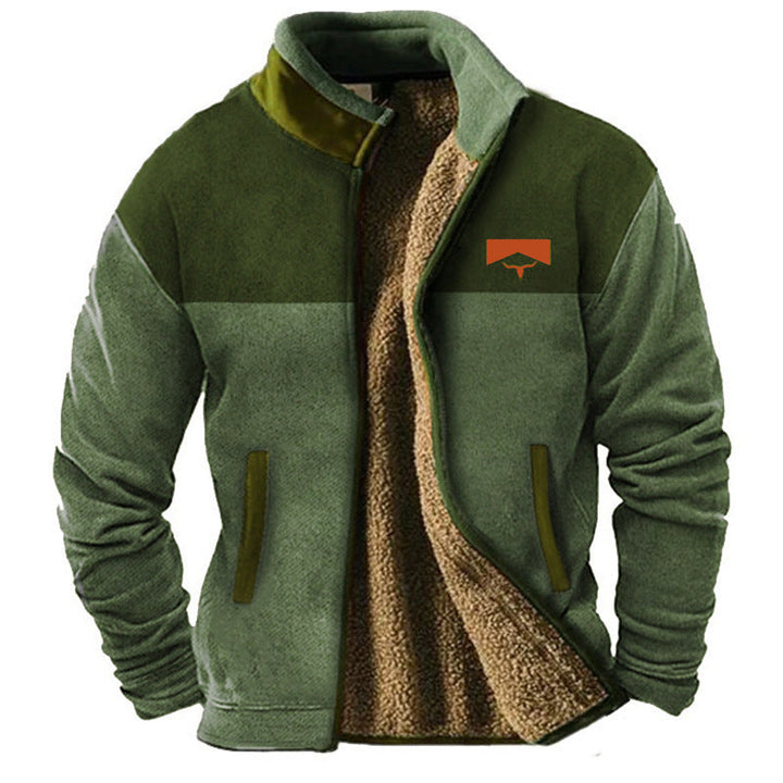 Mathéo - Męska kurtka polarowa w stylu casual