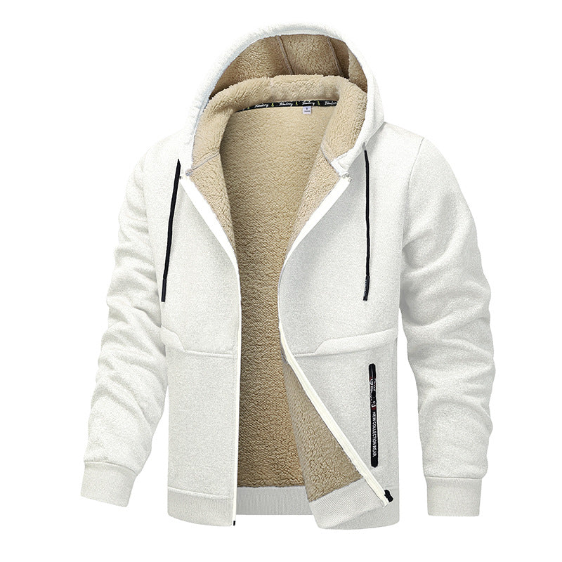 Kazimierz | Gruby męski hoodie fleece
