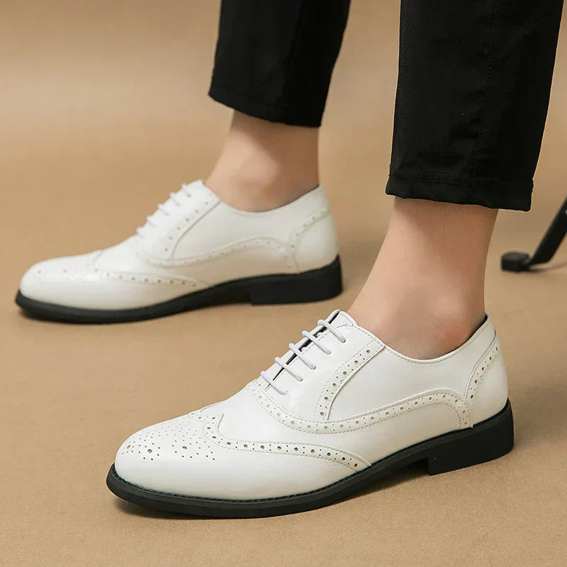 MARIO™ | Klasyczne Włoskie Oxfordy z Monk Strap - Eliza©
