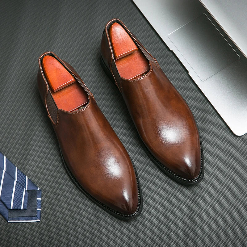 Eliza© | Eleganckie Męskie Buty Oxford EDWIN™