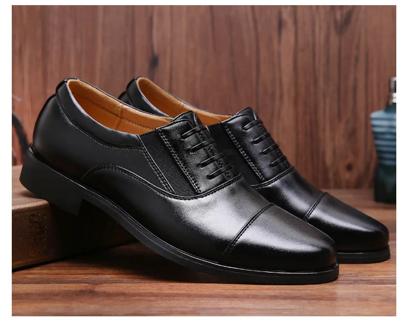 ENZO™ | Eleganckie Męskie Buty Skórzane od Eliza©