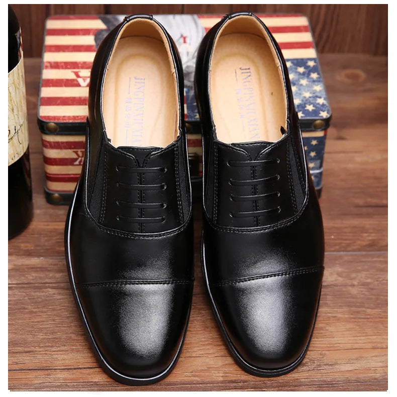 ENZO™ | Eleganckie Męskie Buty Skórzane od Eliza©