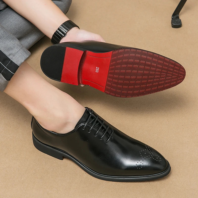 ELIAS™ | Klasyczne Męskie Buty Skórzane od Eliza©