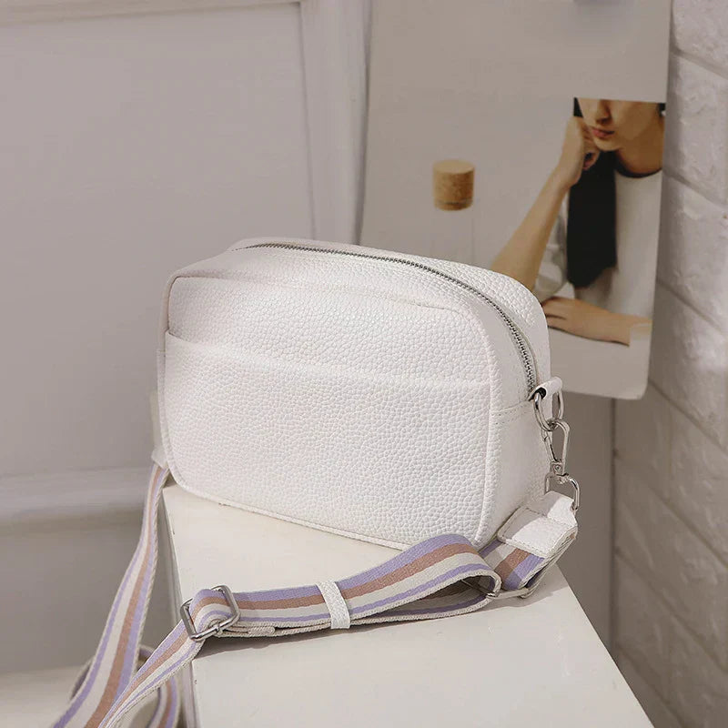 Nora™Elegancka kremowa torba codzienna