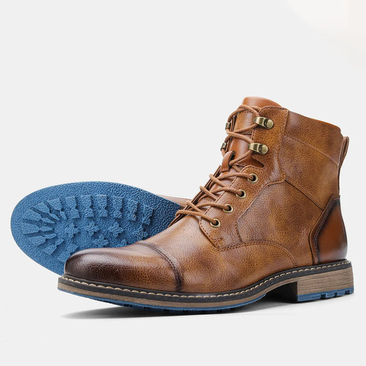 VIGGO™ | Nowoczesne, Wytrzymałe Skórzane Buty Męskie od Eliza©