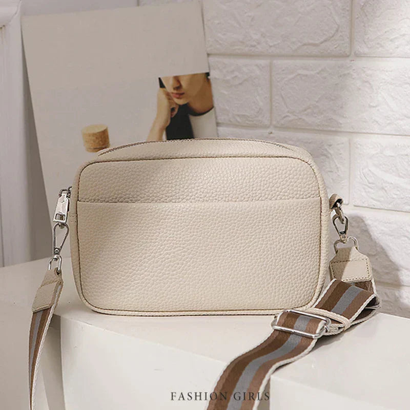 Nora™Elegancka kremowa torba codzienna