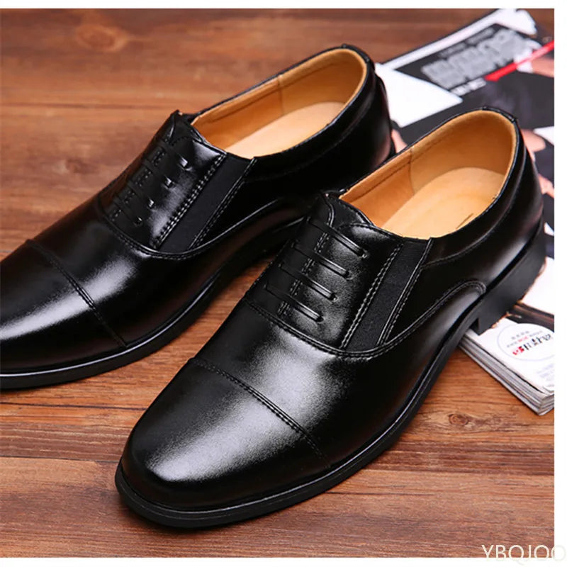 ENZO™ | Eleganckie Męskie Buty Skórzane od Eliza©