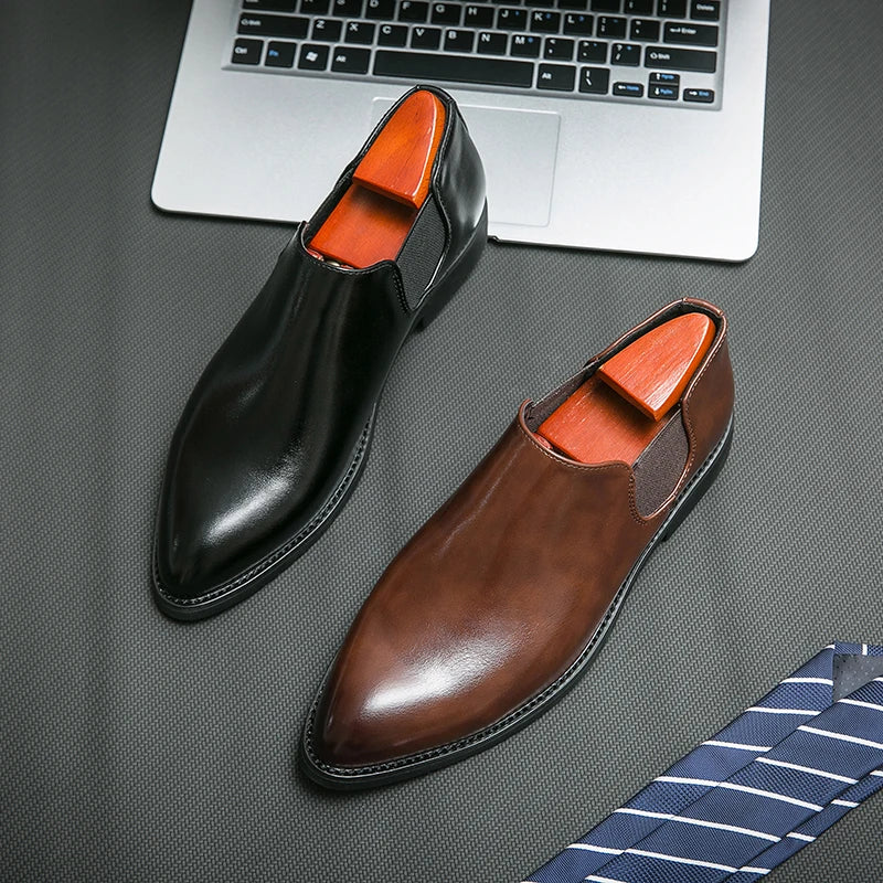 Eliza© | Eleganckie Męskie Buty Oxford EDWIN™