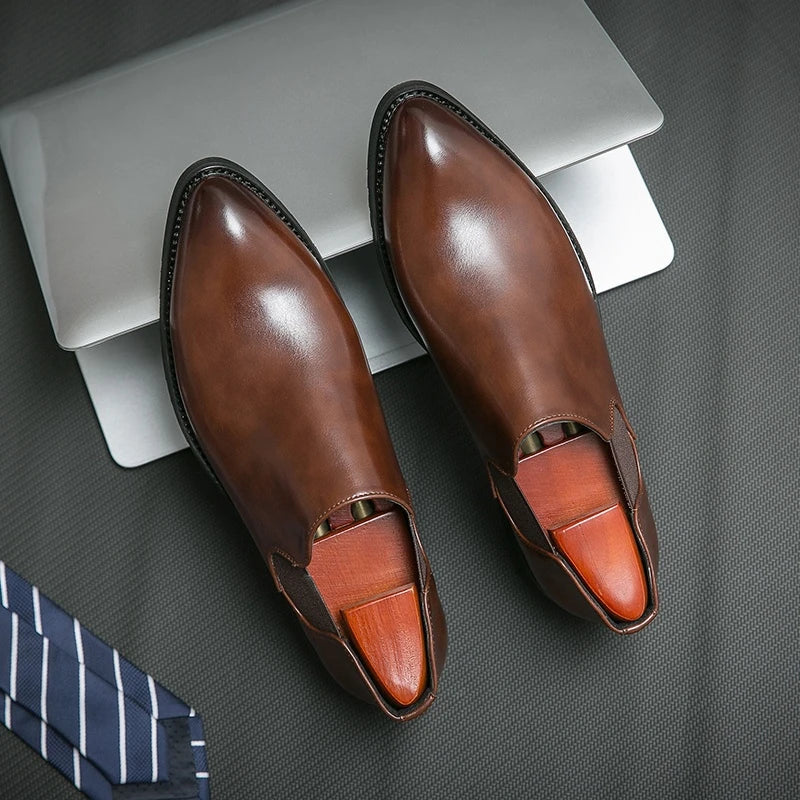 Eliza© | Eleganckie Męskie Buty Oxford EDWIN™