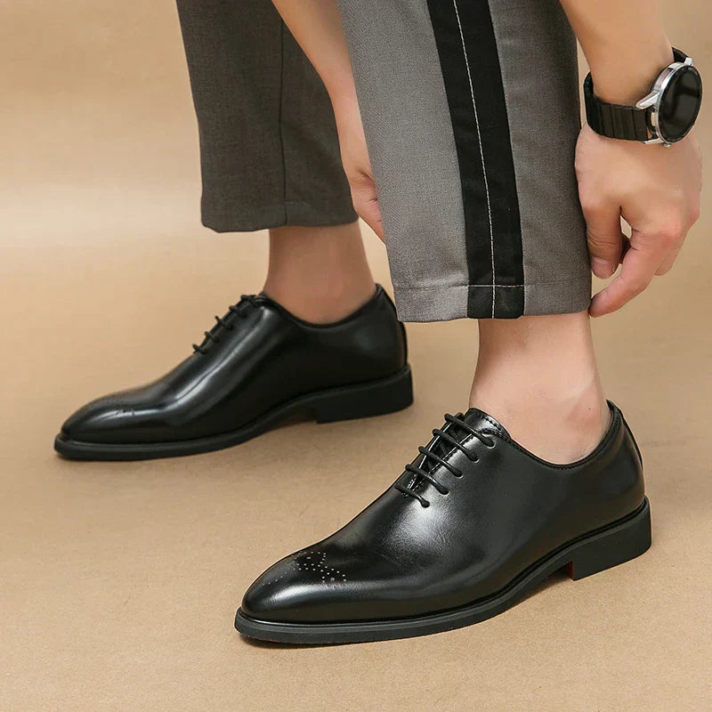 ELIAS™ | Klasyczne Męskie Buty Skórzane od Eliza©