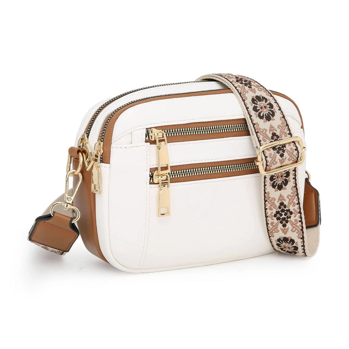 Nola™ – Elegancka torba crossover z szerokimi paskami