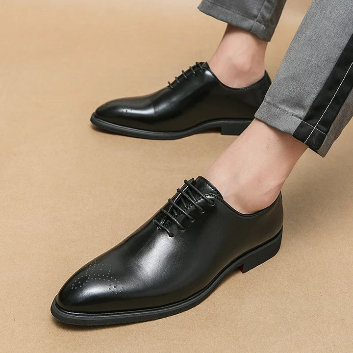 ELIAS™ | Klasyczne Męskie Buty Skórzane od Eliza©
