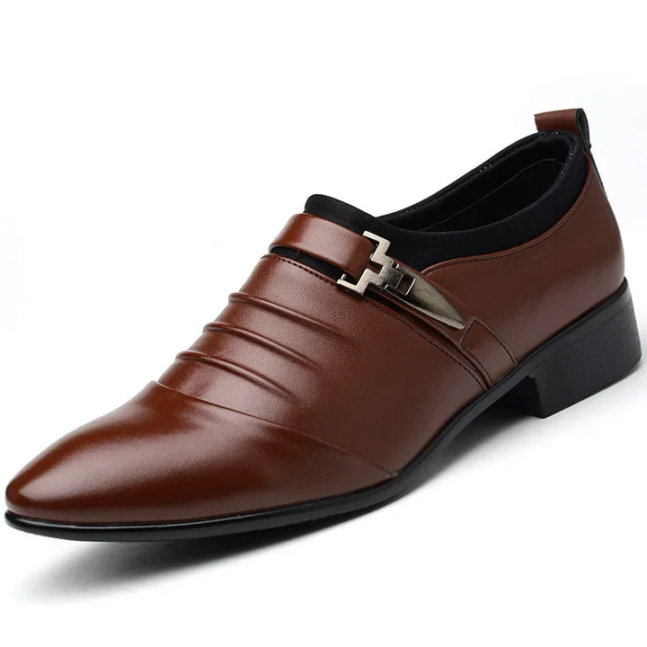 JULIAN™ | Luksusowe Męskie Buty Oxford z Bawełny i Skóry - Eliza©