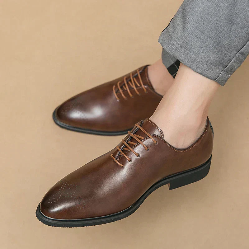ELIAS™ | Klasyczne Męskie Buty Skórzane od Eliza©