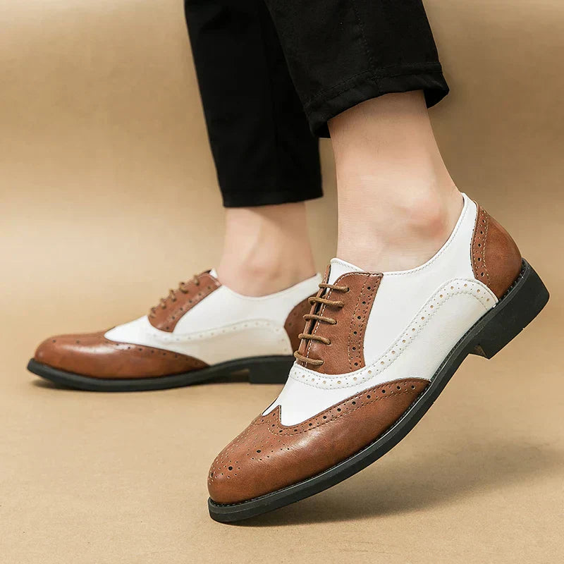 MARIO™ | Klasyczne Włoskie Oxfordy z Monk Strap - Eliza©