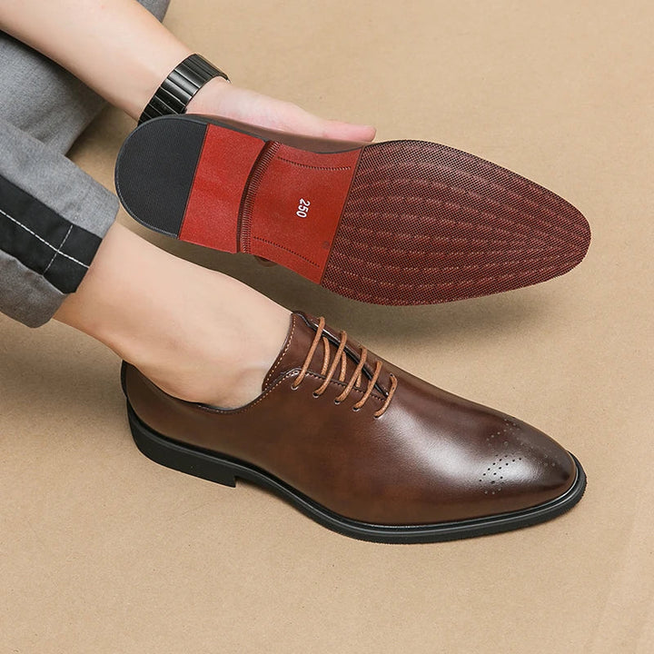 ELIAS™ | Klasyczne Męskie Buty Skórzane od Eliza©