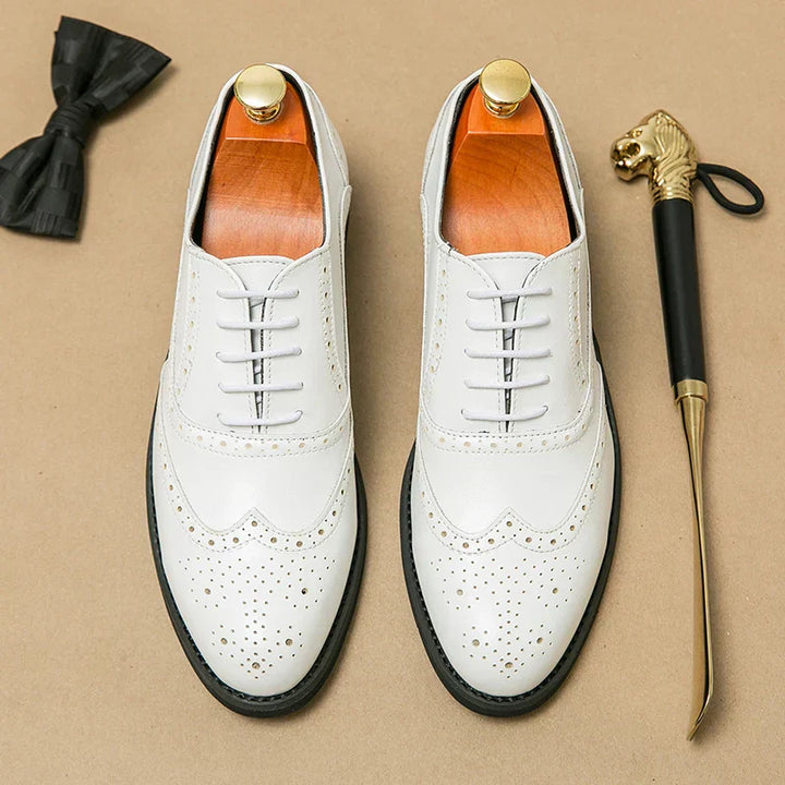 MARIO™ | Klasyczne Włoskie Oxfordy z Monk Strap - Eliza©