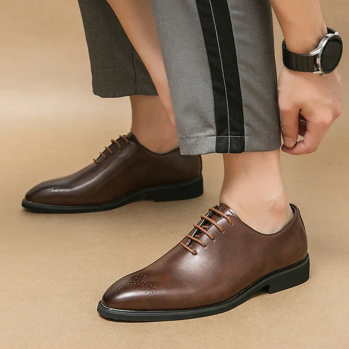 ELIAS™ | Klasyczne Męskie Buty Skórzane od Eliza©