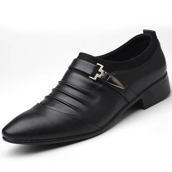 JULIAN™ | Luksusowe Męskie Buty Oxford z Bawełny i Skóry - Eliza©